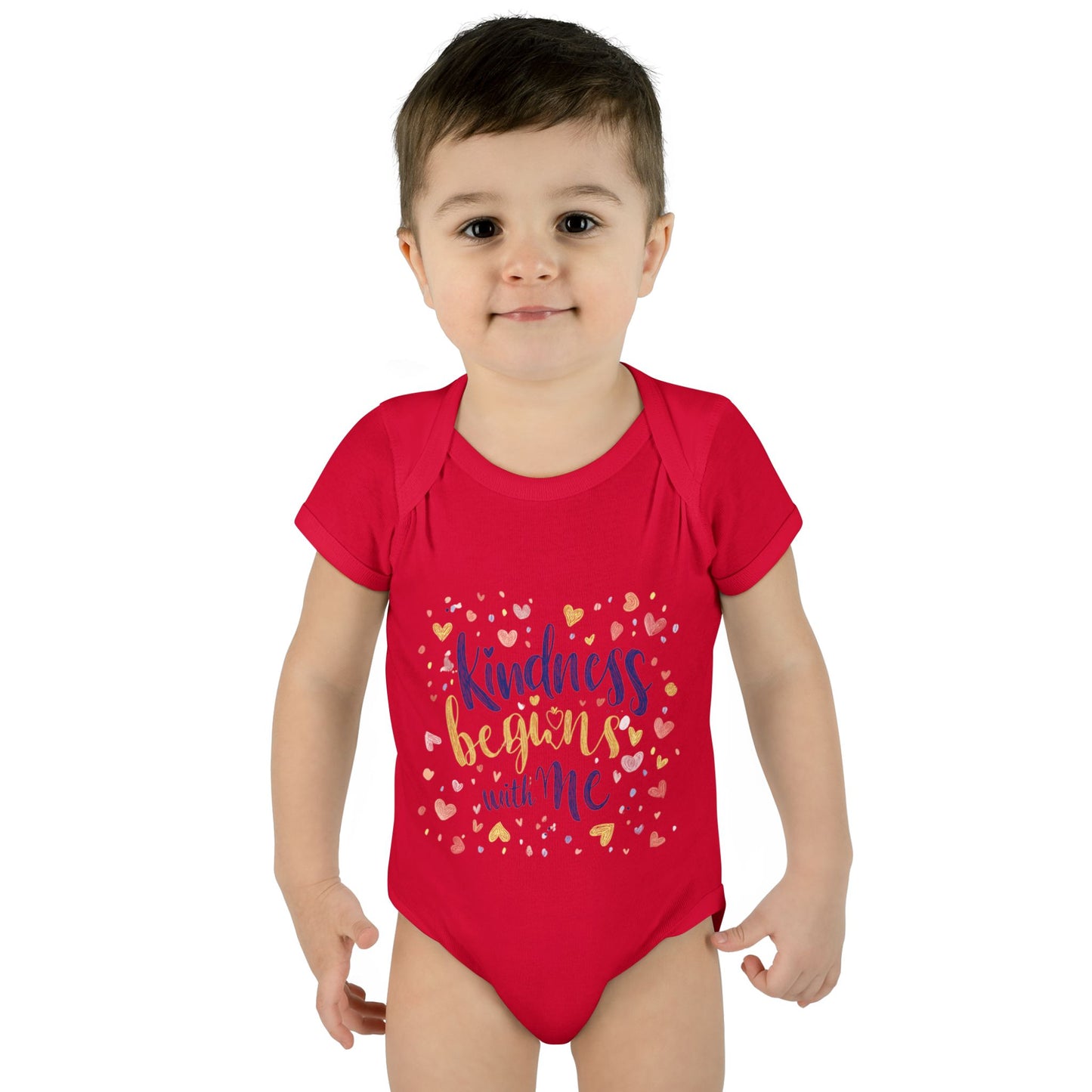 Kindness Begins with Me Infant Bodysuit - Cute Baby Outfit for Newborns