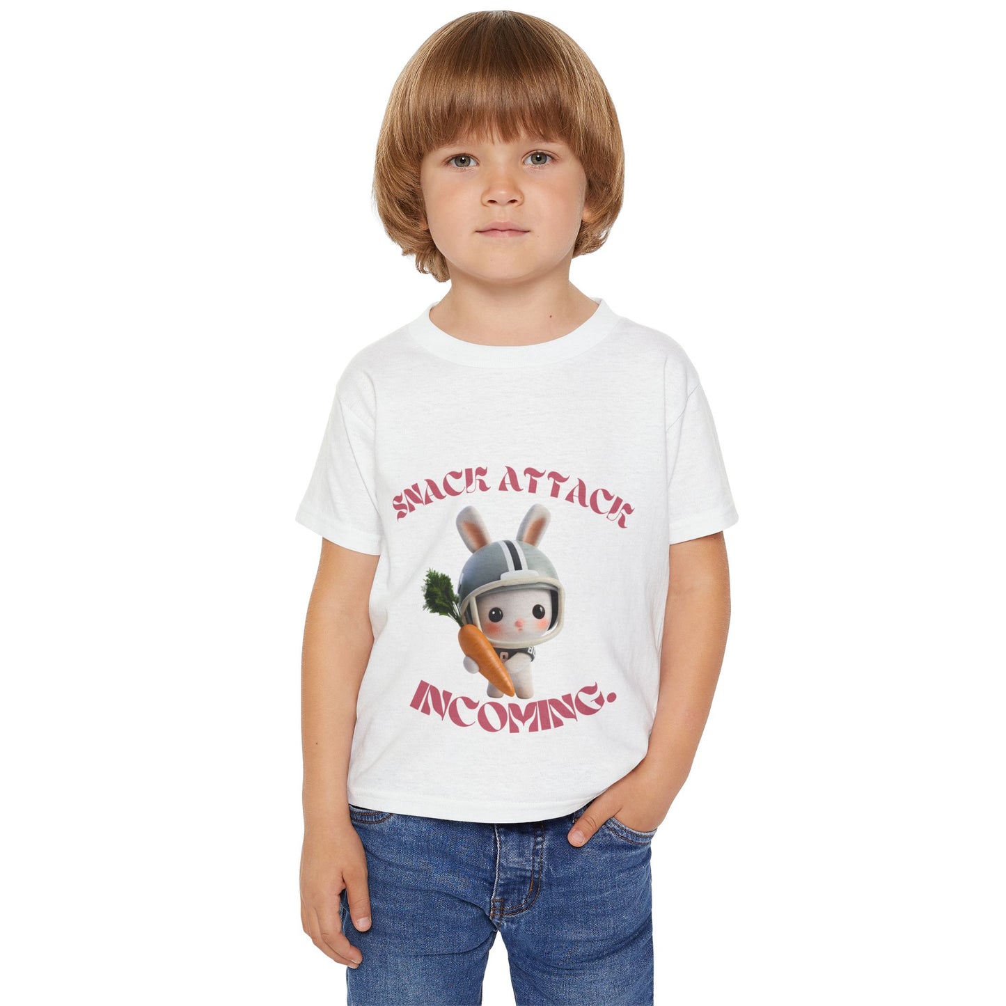 Snack Attack Toddler T-Shirt - Fun Cotton Tee for Kids, Perfect Gift for Birthdays and Celebrations