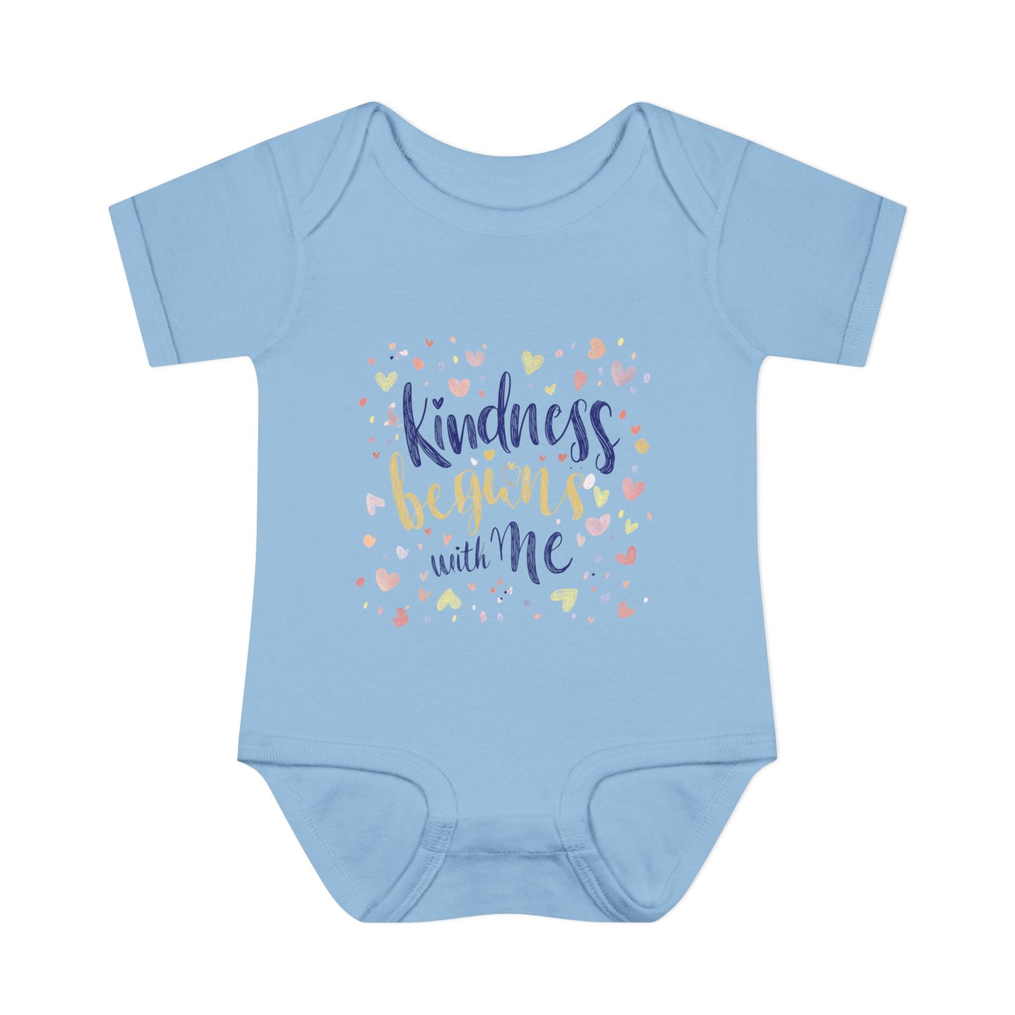 Kindness Begins with Me Infant Bodysuit - Cute Baby Outfit for Newborns