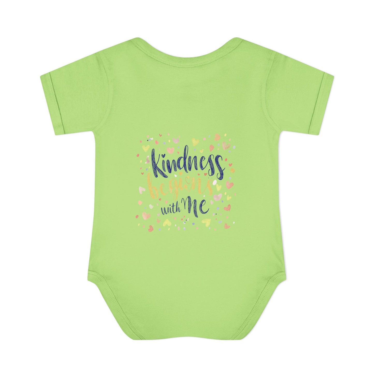 Kindness Begins with Me Infant Bodysuit - Cute Baby Outfit for Newborns