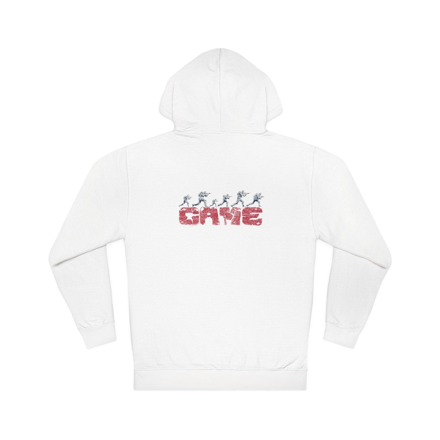 Unisex Hooded Sweatshirt - Playful Game Design for Gamers & Athletes