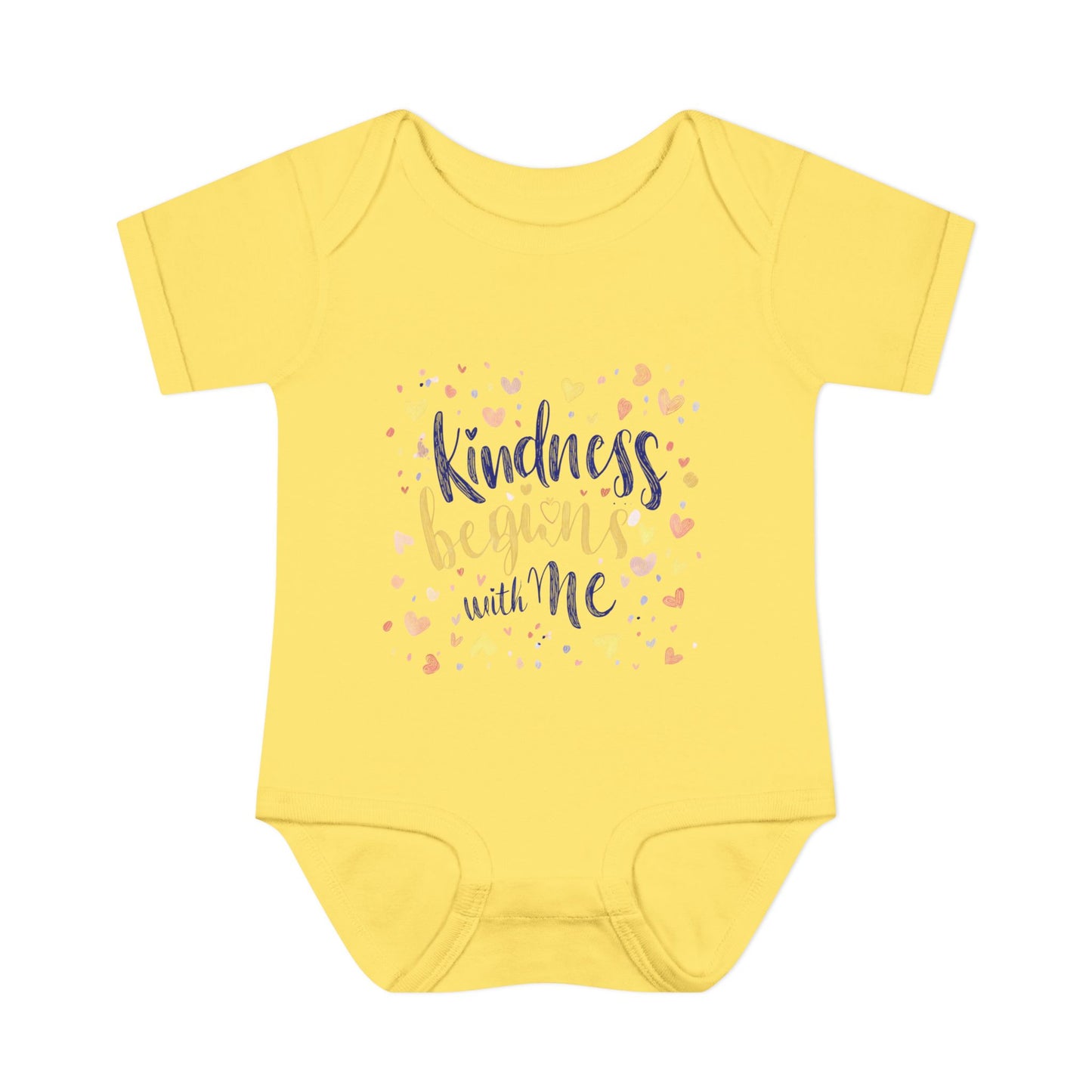 Kindness Begins with Me Infant Bodysuit - Cute Baby Outfit for Newborns