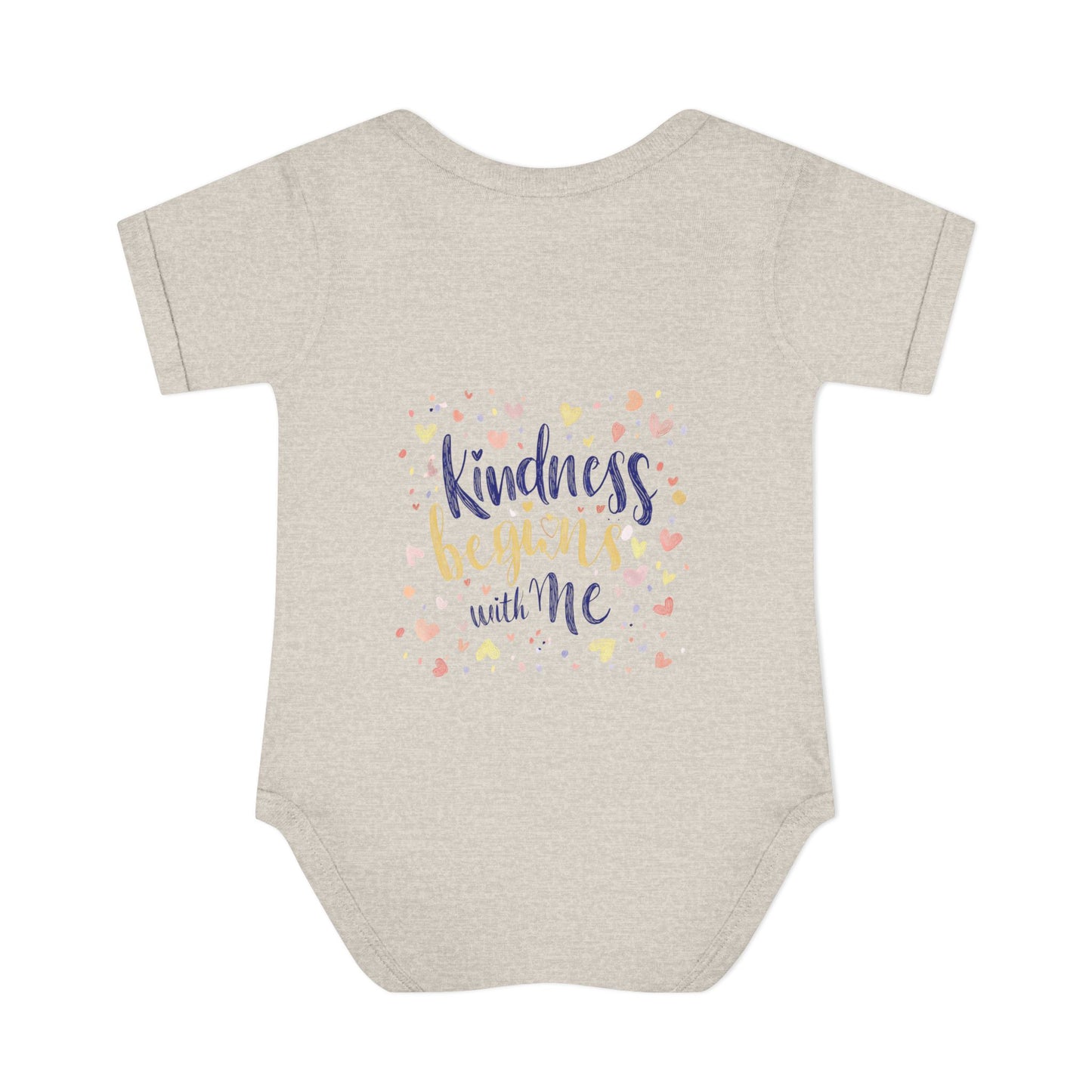Kindness Begins with Me Infant Bodysuit - Cute Baby Outfit for Newborns