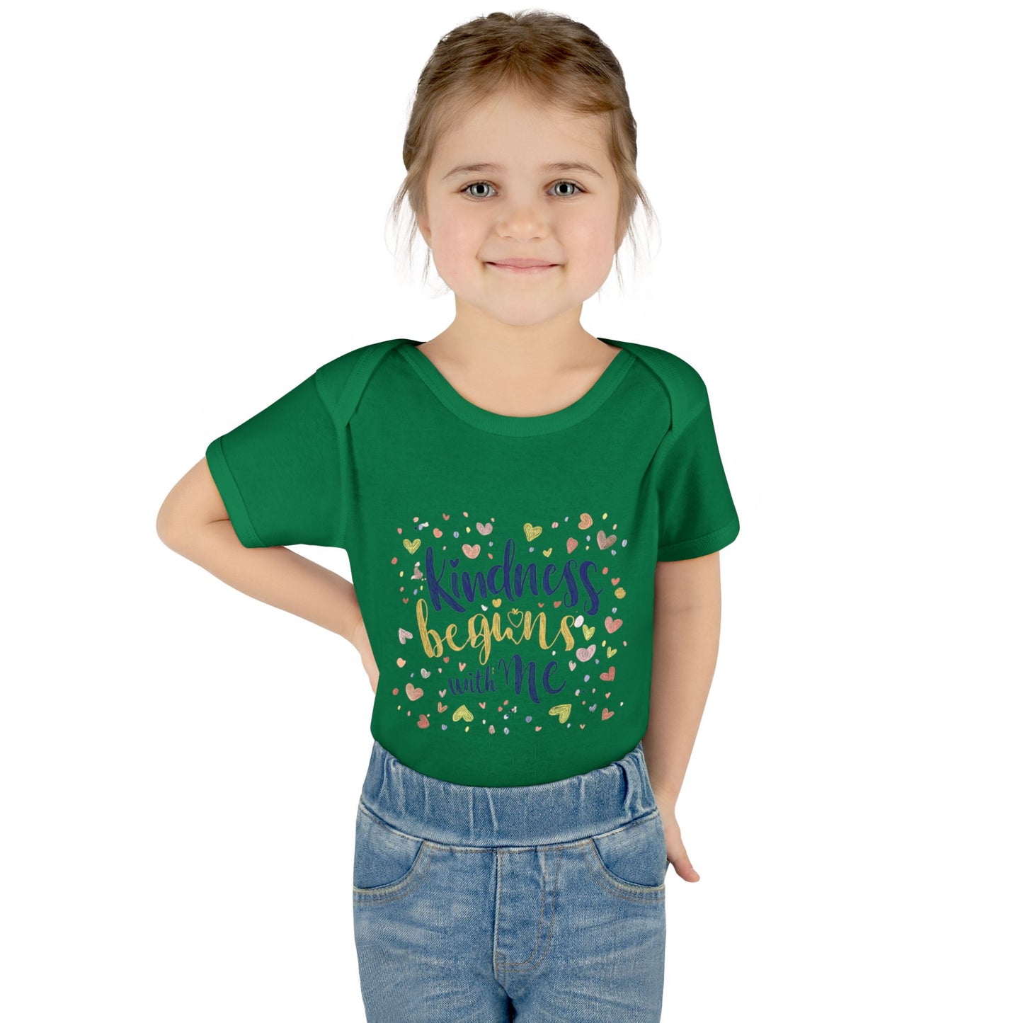 Kindness Begins with Me Infant Bodysuit - Cute Baby Outfit for Newborns