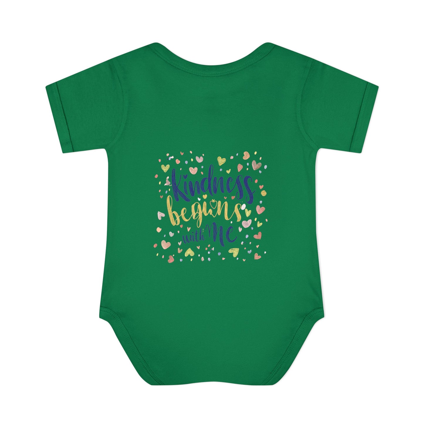 Kindness Begins with Me Infant Bodysuit - Cute Baby Outfit for Newborns