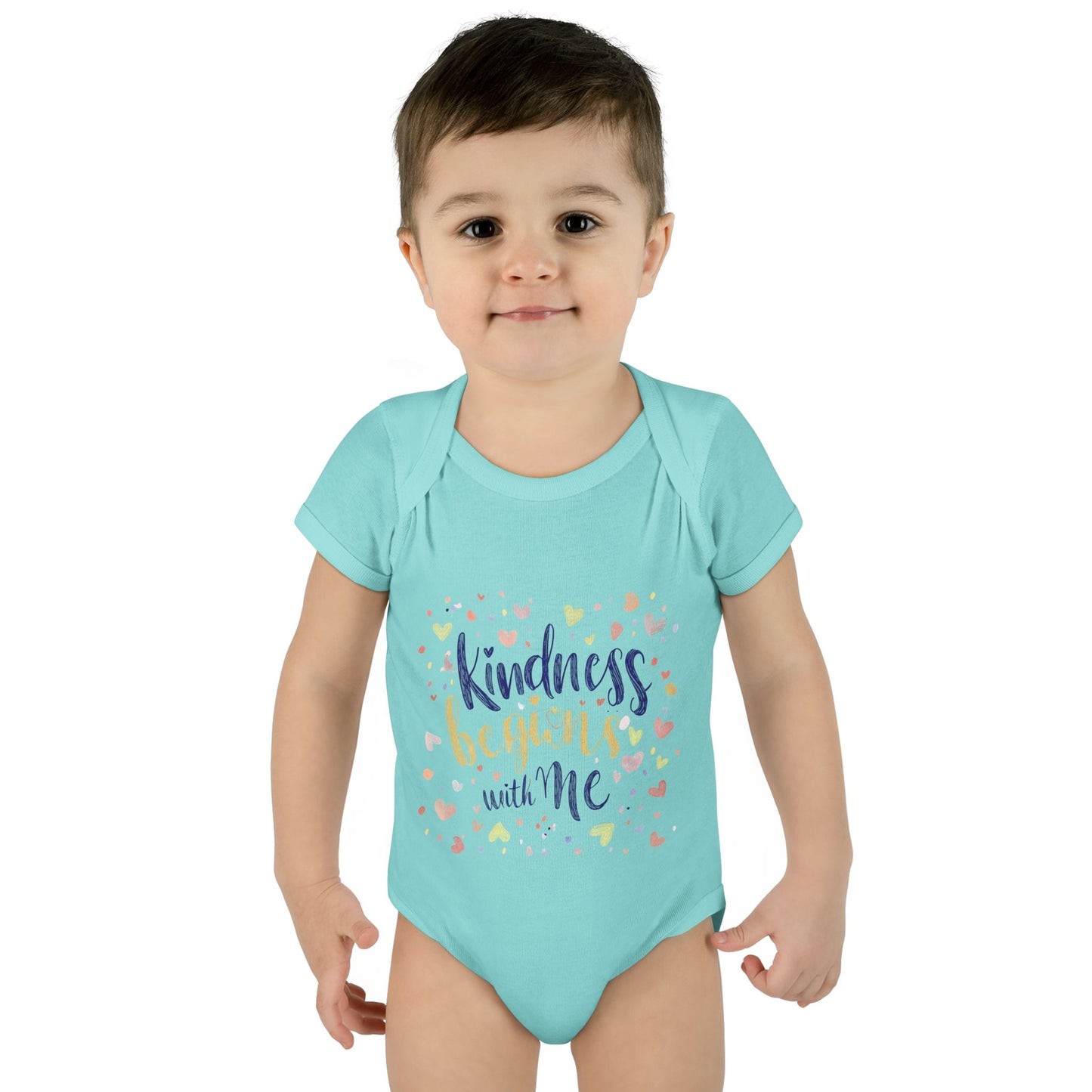 Kindness Begins with Me Infant Bodysuit - Cute Baby Outfit for Newborns