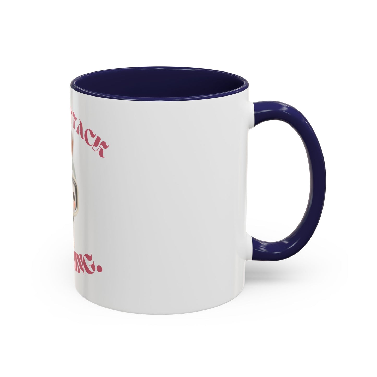 Snack Attack Incoming Coffee Mug - Fun Rabbit Design | 11 & 15oz