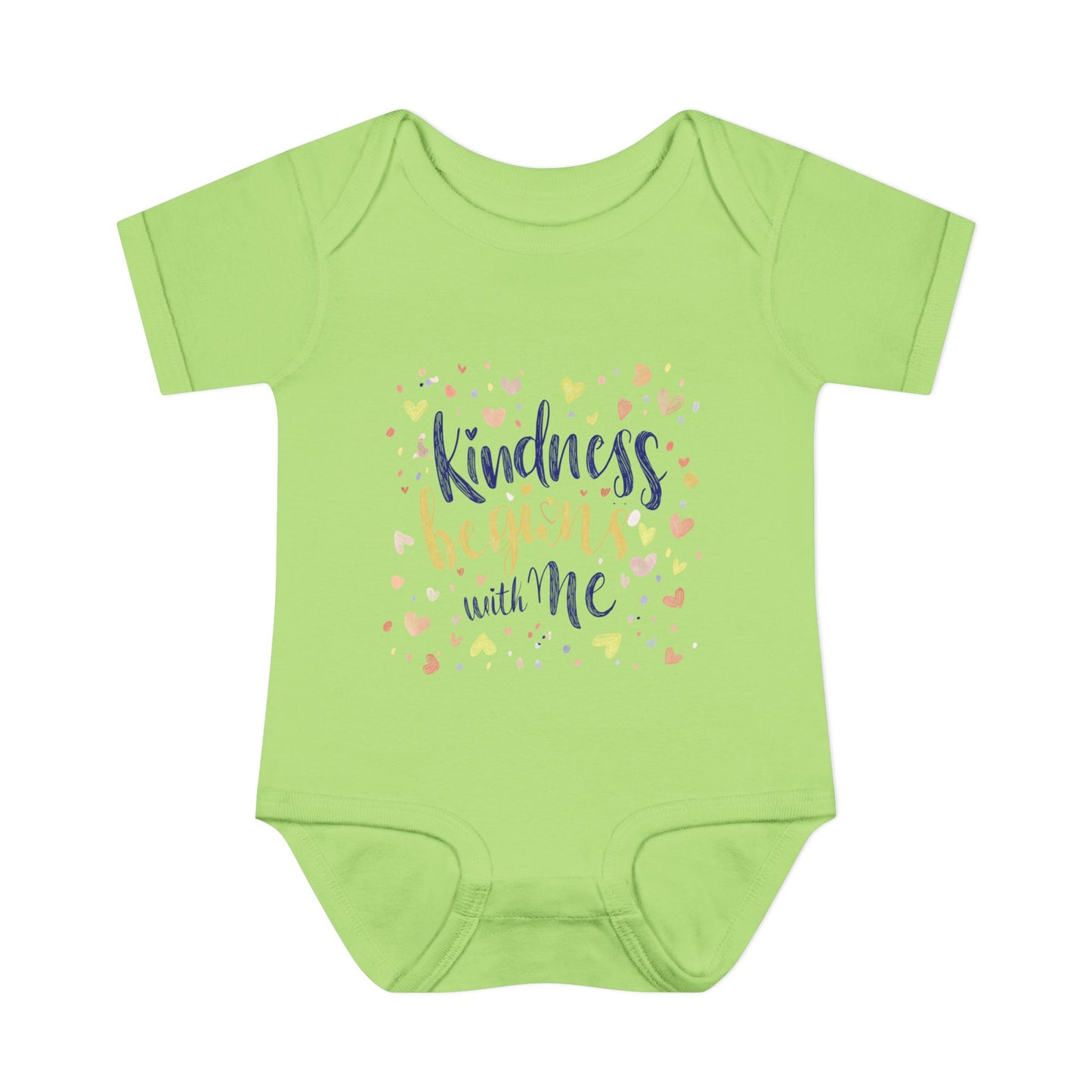 Kindness Begins with Me Infant Bodysuit - Cute Baby Outfit for Newborns