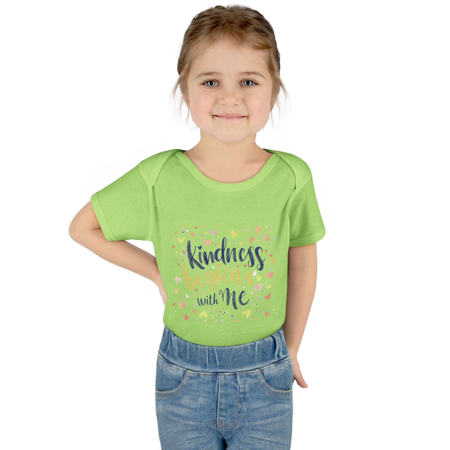 Kindness Begins with Me Infant Bodysuit - Cute Baby Outfit for Newborns