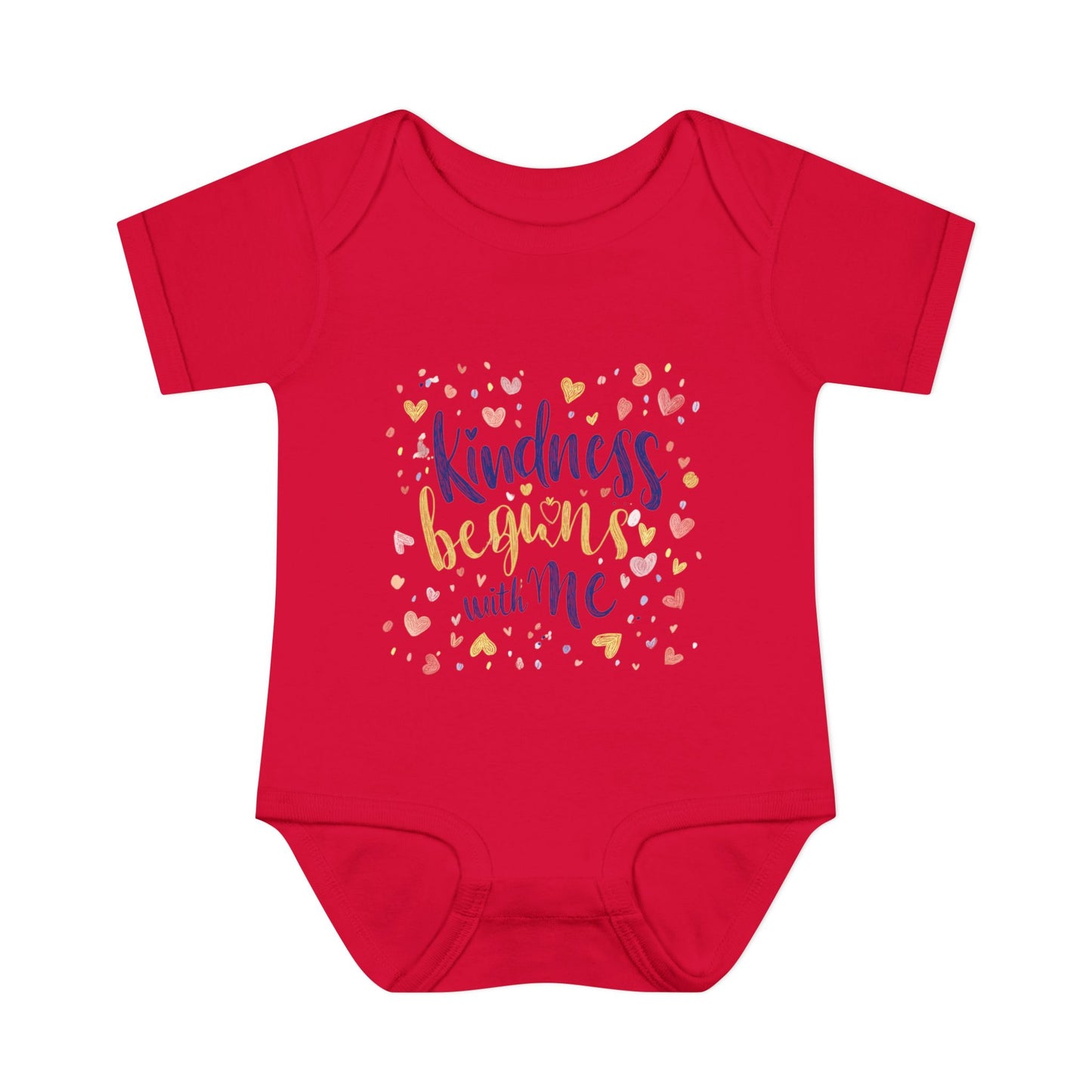 Kindness Begins with Me Infant Bodysuit - Cute Baby Outfit for Newborns