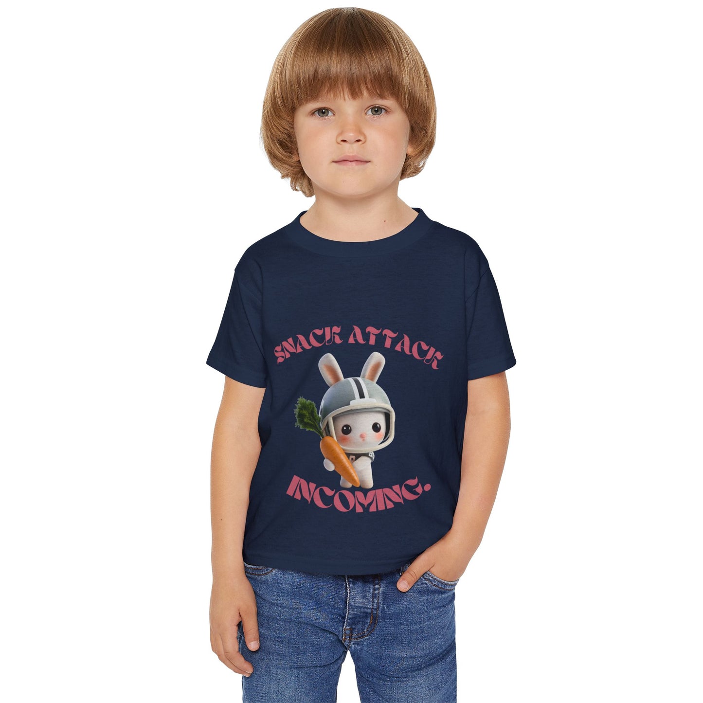 Snack Attack Toddler T-Shirt - Fun Cotton Tee for Kids, Perfect Gift for Birthdays and Celebrations