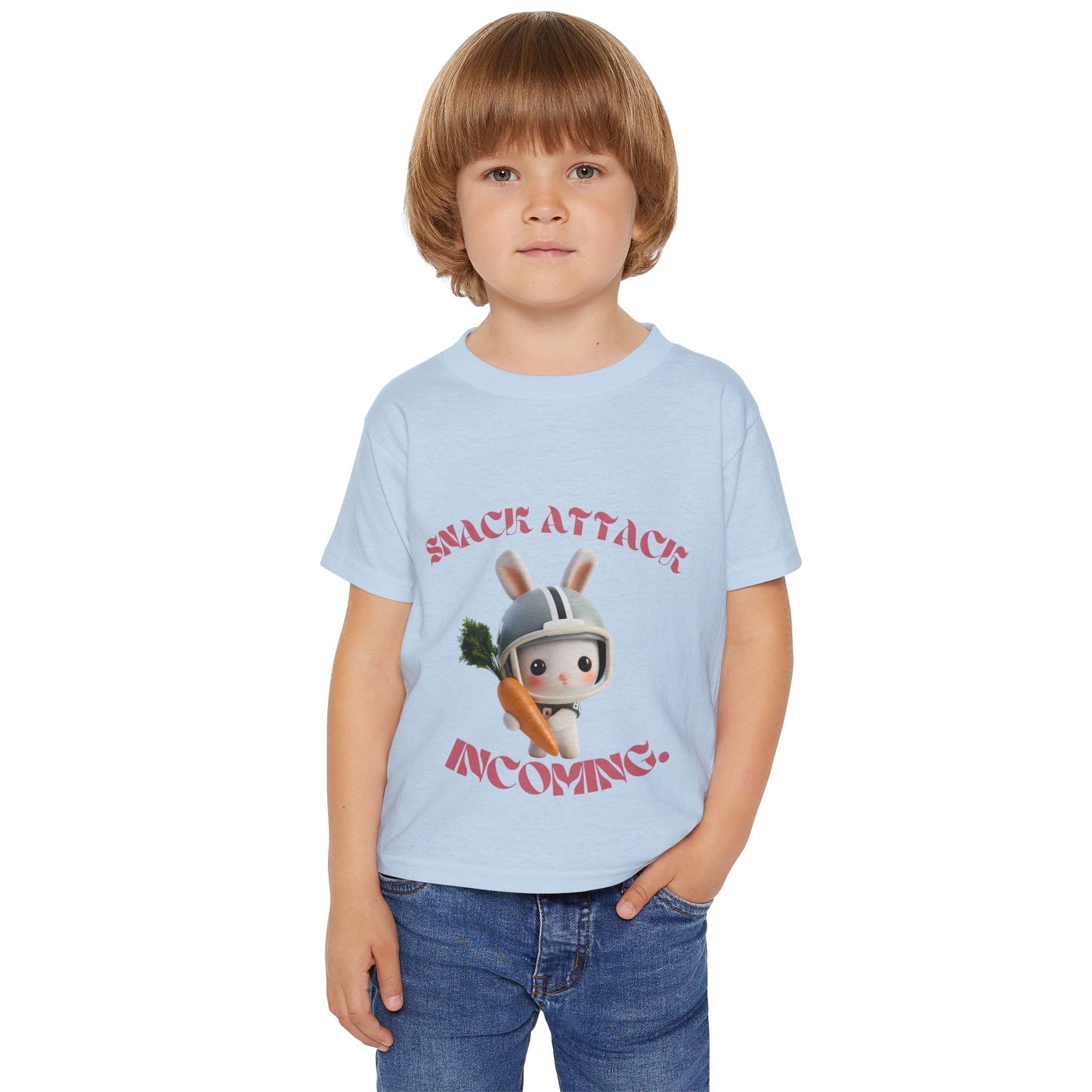 Snack Attack Toddler T-Shirt - Fun Cotton Tee for Kids, Perfect Gift for Birthdays and Celebrations