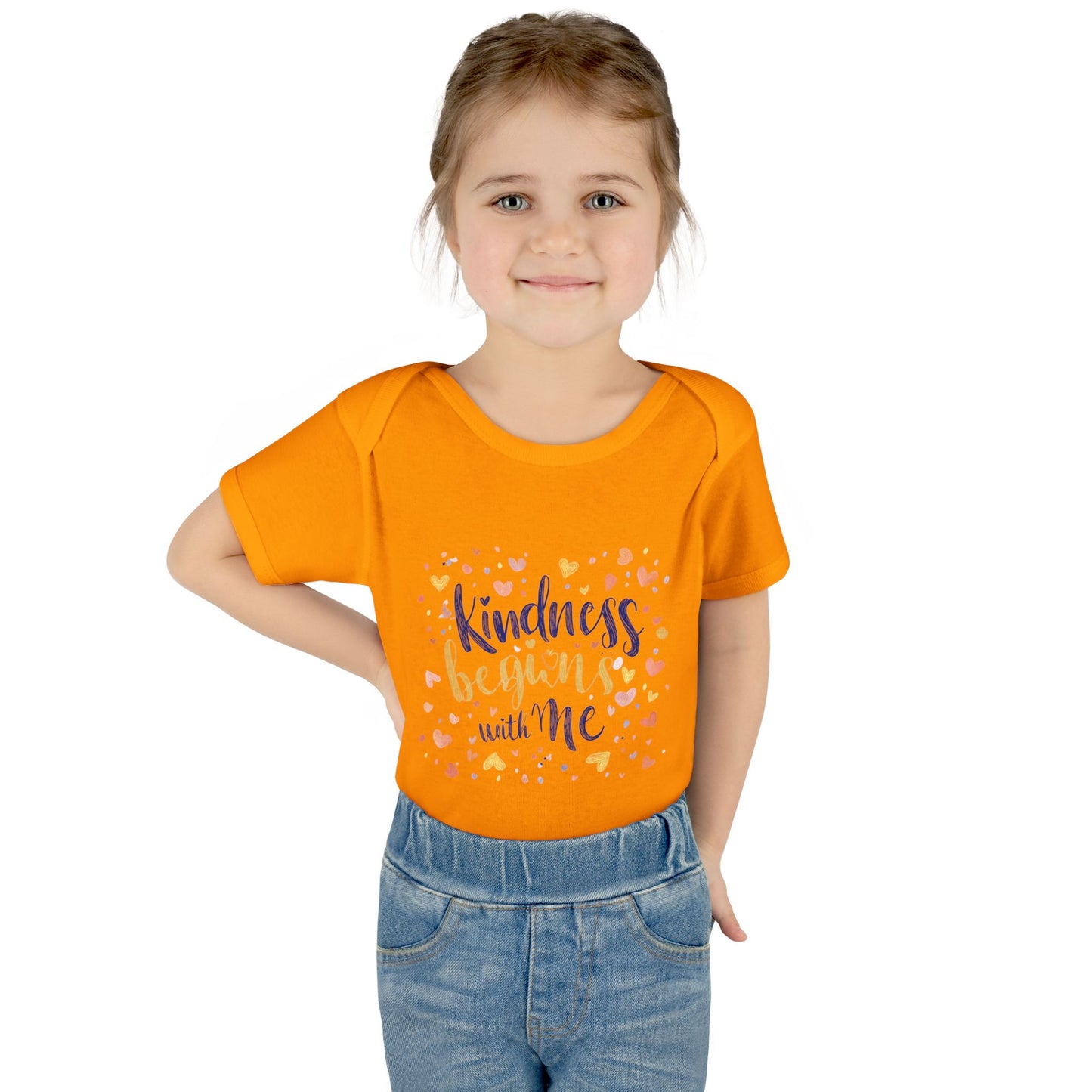 Kindness Begins with Me Infant Bodysuit - Cute Baby Outfit for Newborns