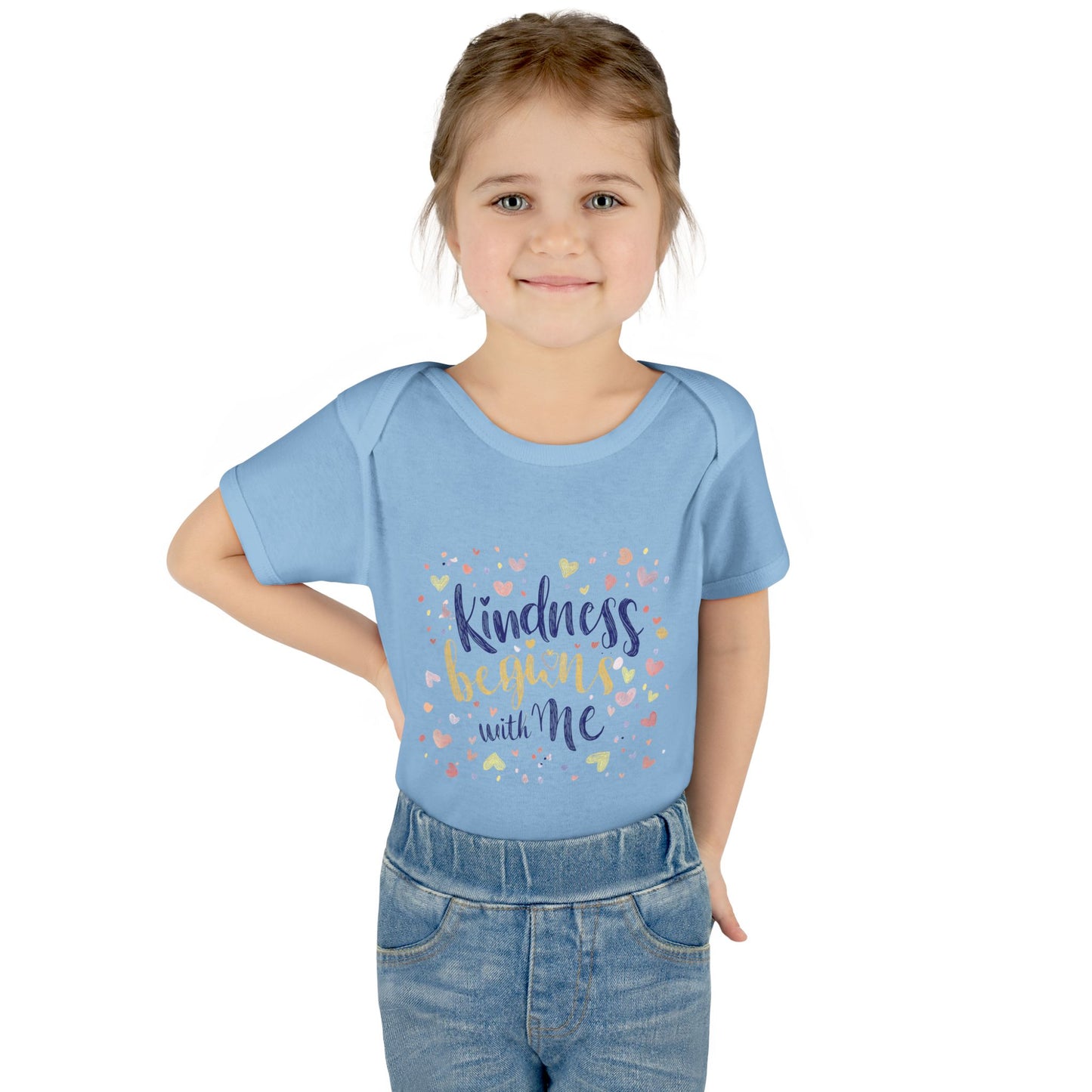 Kindness Begins with Me Infant Bodysuit - Cute Baby Outfit for Newborns