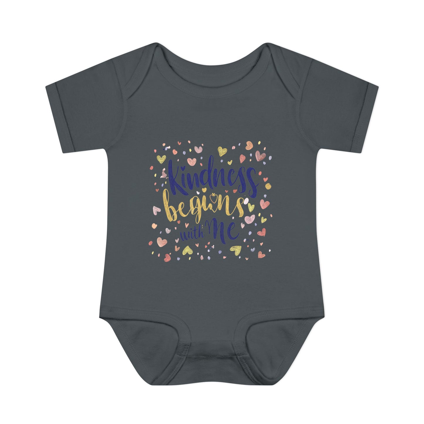 Kindness Begins with Me Infant Bodysuit - Cute Baby Outfit for Newborns