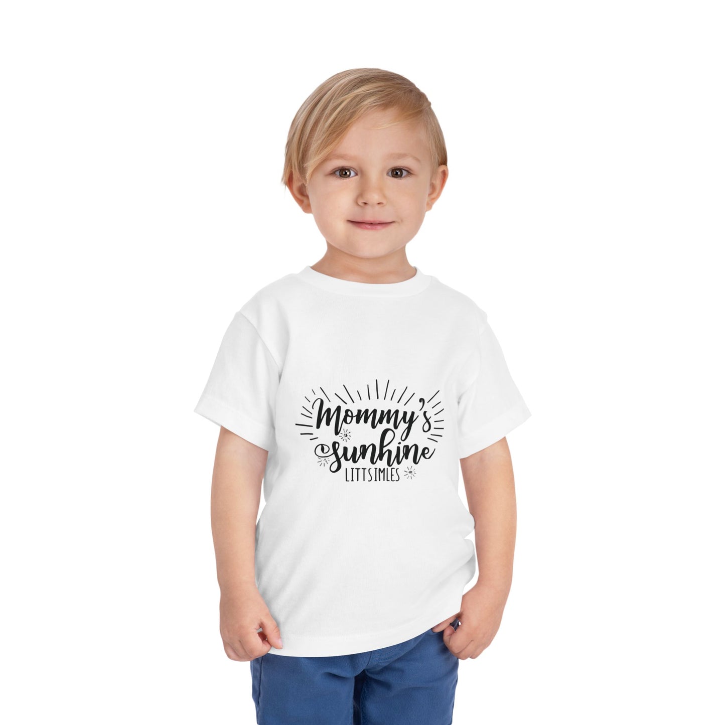 Mommy's Sunshine Toddler Tee - Cute Short Sleeve Shirt for Kids