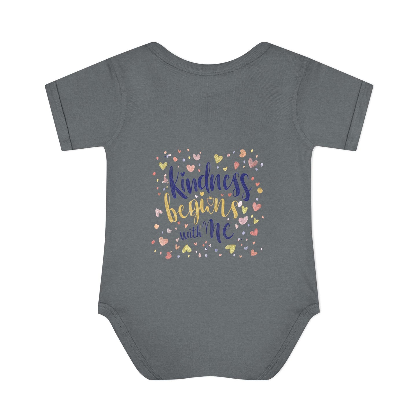 Kindness Begins with Me Infant Bodysuit - Cute Baby Outfit for Newborns