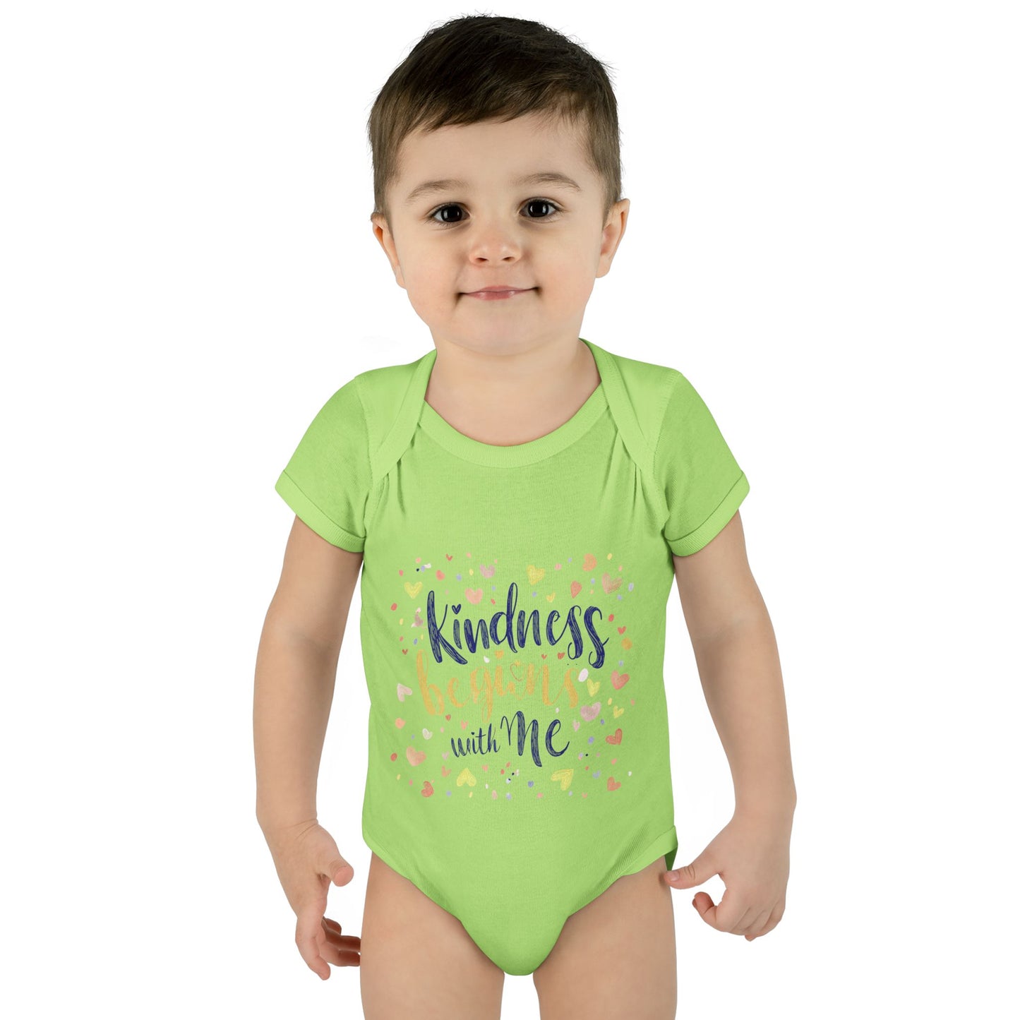 Kindness Begins with Me Infant Bodysuit - Cute Baby Outfit for Newborns