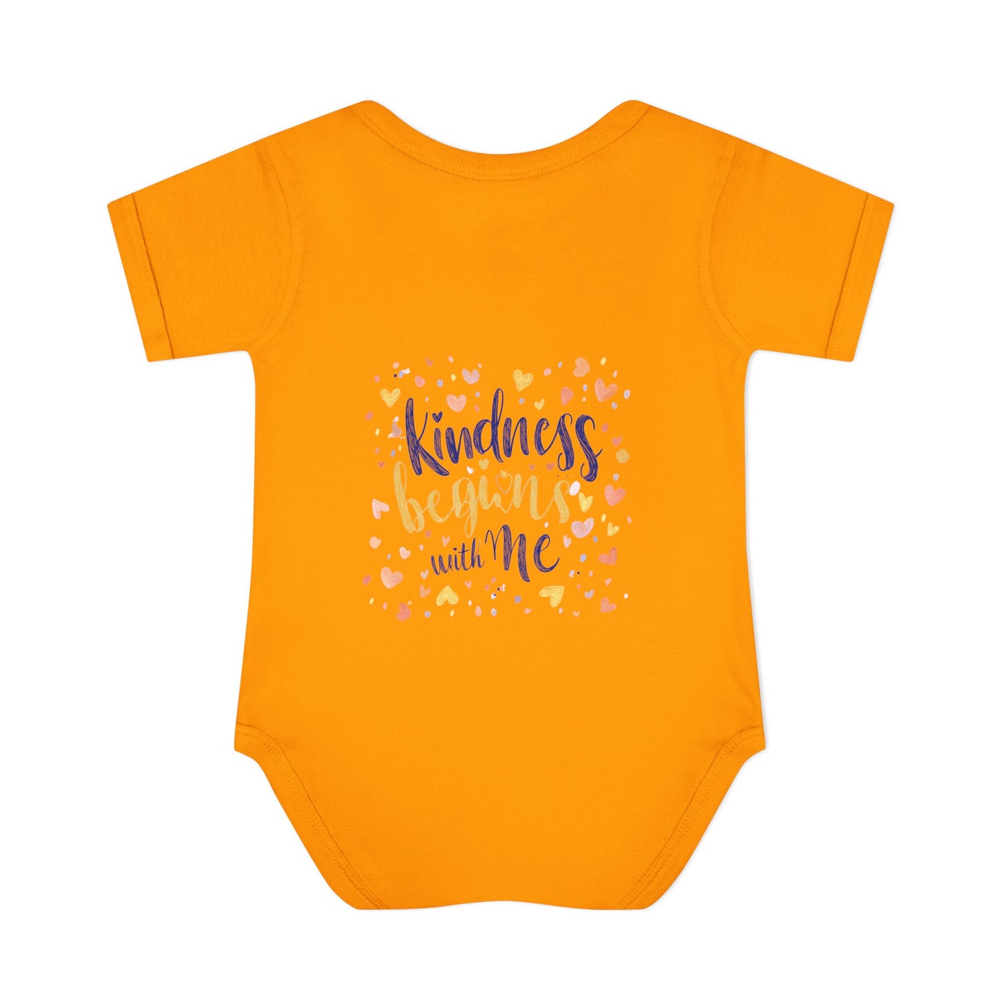 Kindness Begins with Me Infant Bodysuit - Cute Baby Outfit for Newborns