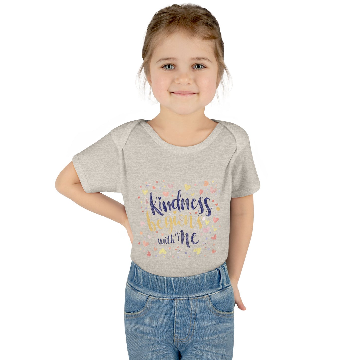 Kindness Begins with Me Infant Bodysuit - Cute Baby Outfit for Newborns