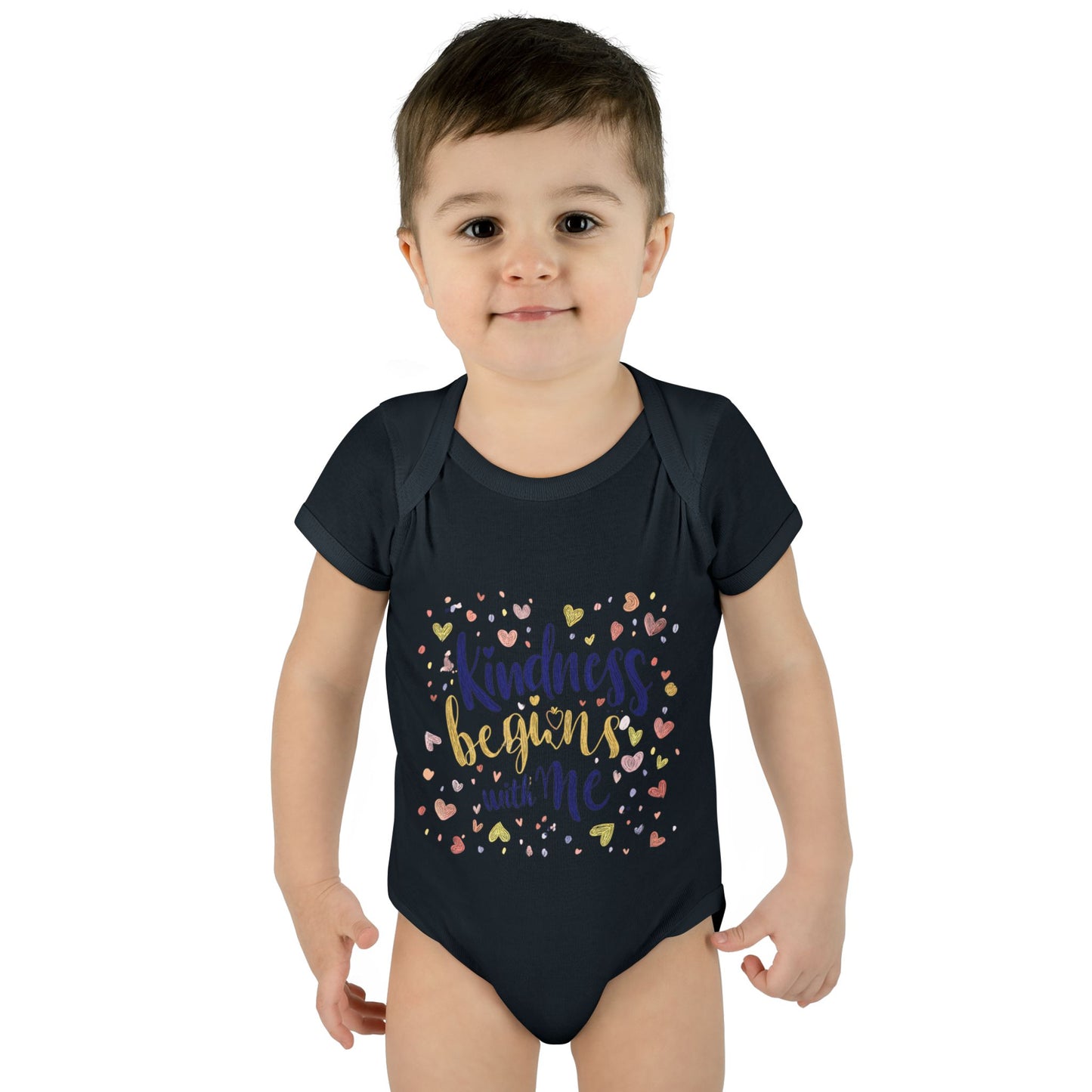 Kindness Begins with Me Infant Bodysuit - Cute Baby Outfit for Newborns