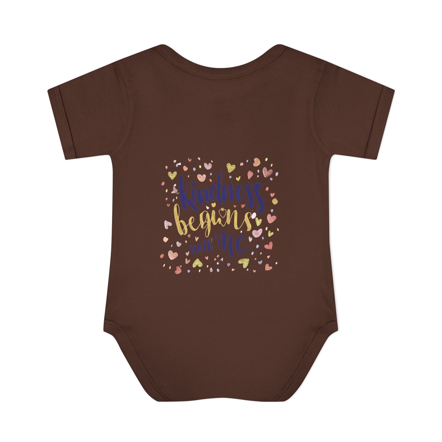 Kindness Begins with Me Infant Bodysuit - Cute Baby Outfit for Newborns