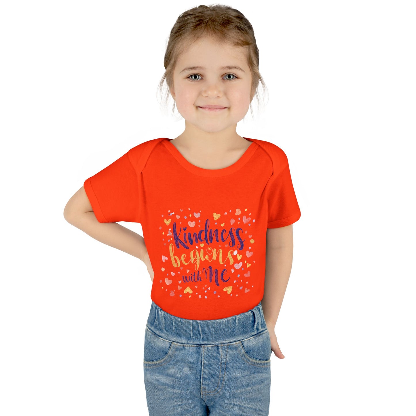 Kindness Begins with Me Infant Bodysuit - Cute Baby Outfit for Newborns