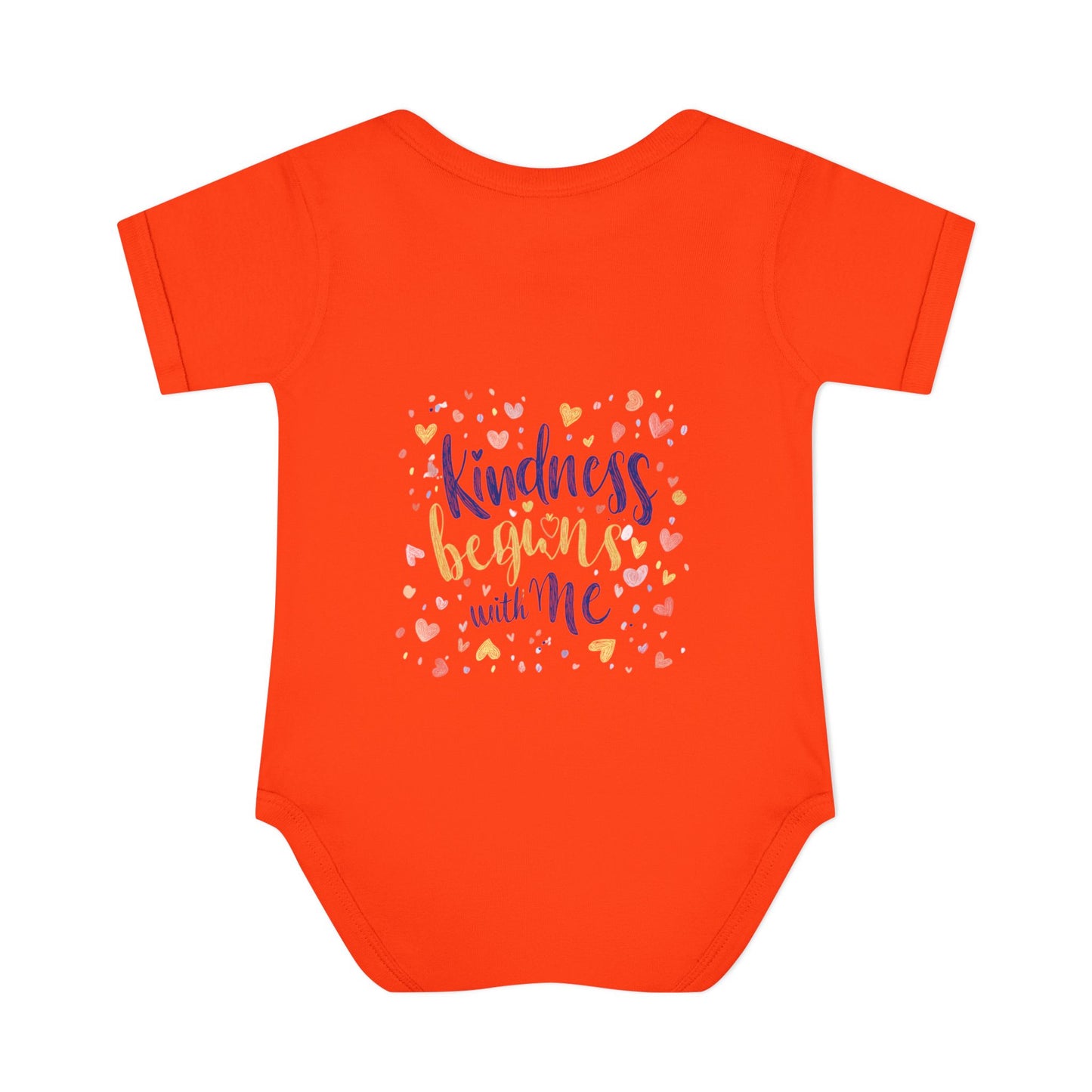 Kindness Begins with Me Infant Bodysuit - Cute Baby Outfit for Newborns