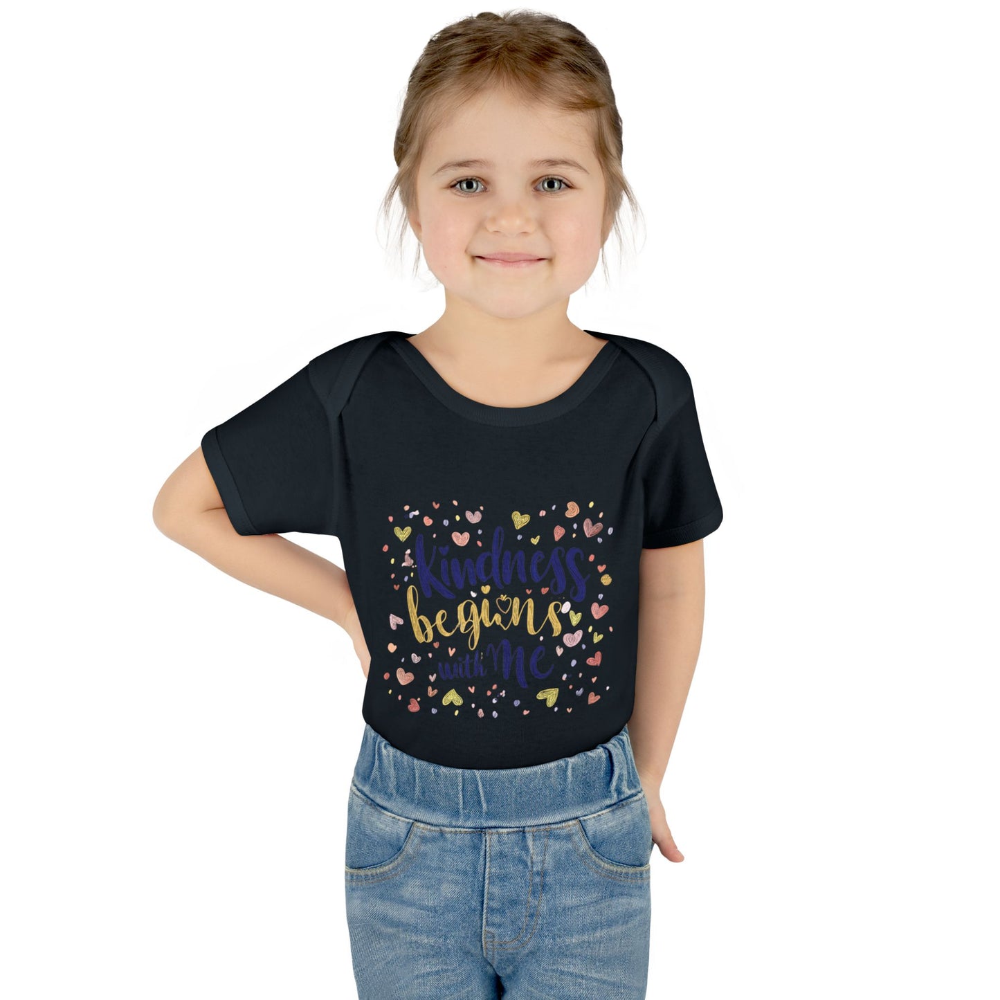 Kindness Begins with Me Infant Bodysuit - Cute Baby Outfit for Newborns