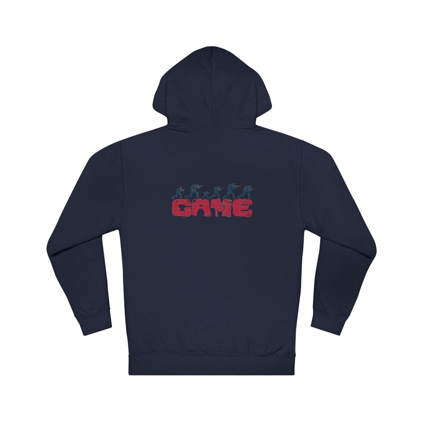 Unisex Hooded Sweatshirt - Playful Game Design for Gamers & Athletes