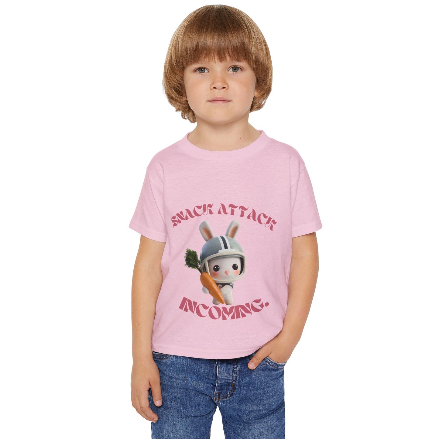 Snack Attack Toddler T-Shirt - Fun Cotton Tee for Kids, Perfect Gift for Birthdays and Celebrations