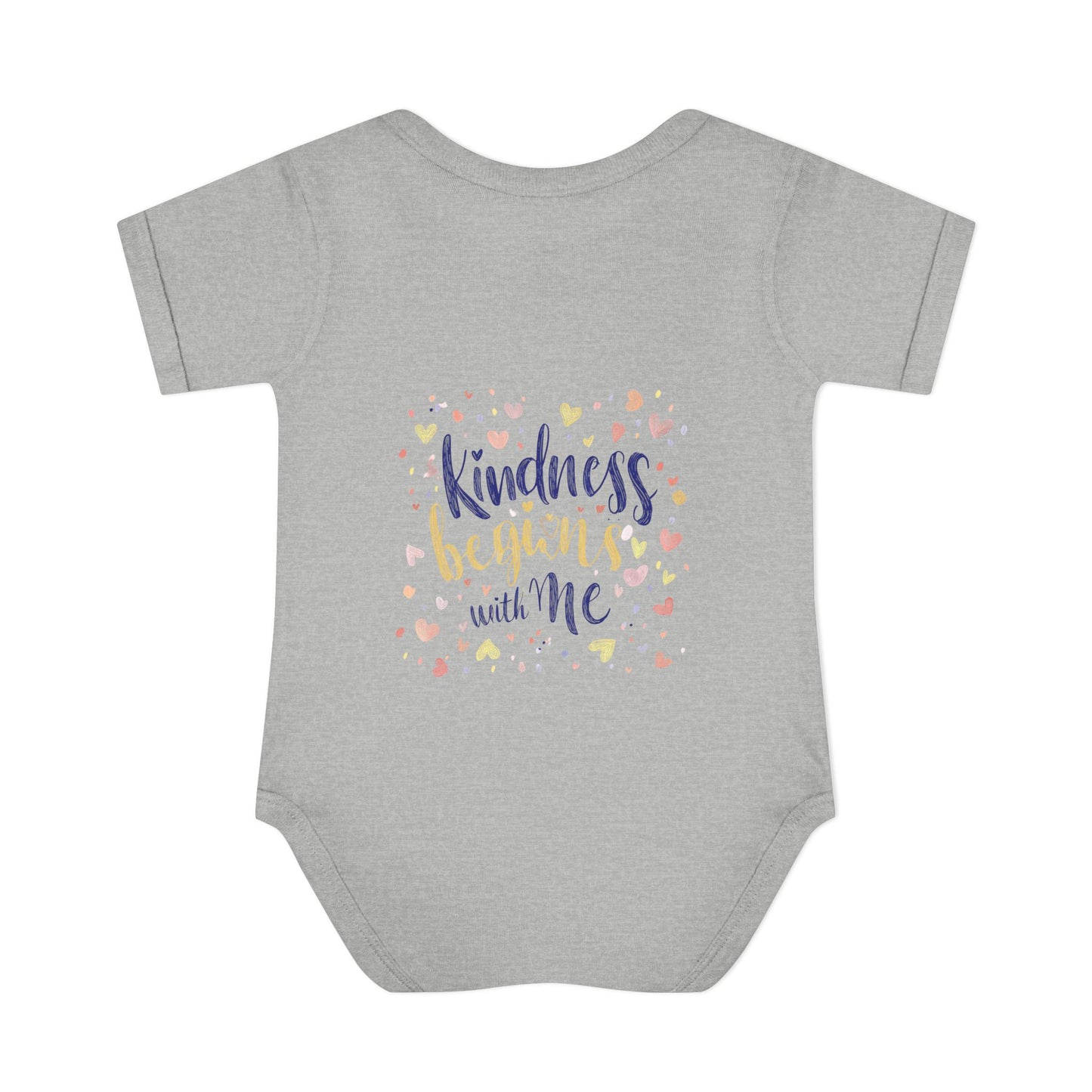 Kindness Begins with Me Infant Bodysuit - Cute Baby Outfit for Newborns
