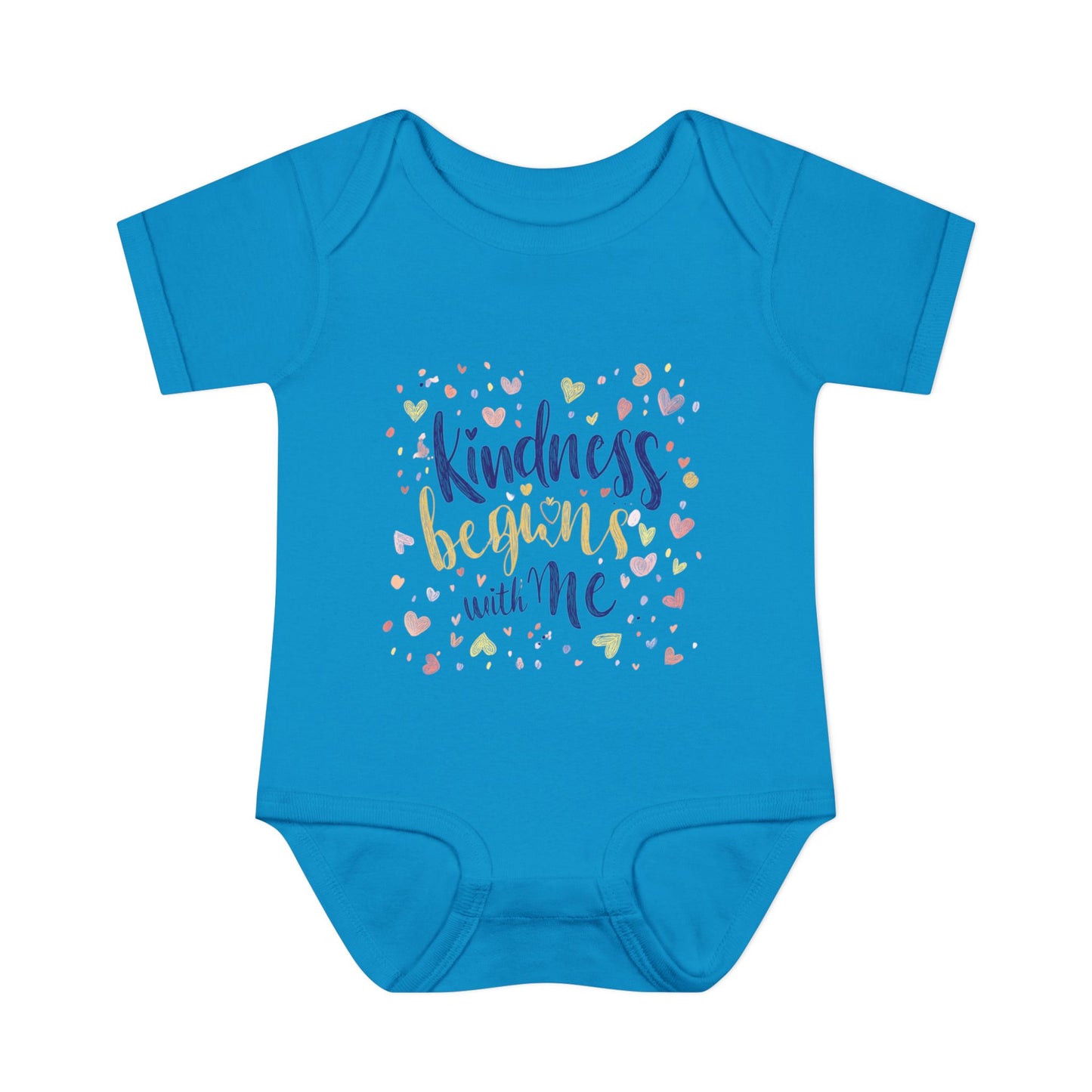Kindness Begins with Me Infant Bodysuit - Cute Baby Outfit for Newborns