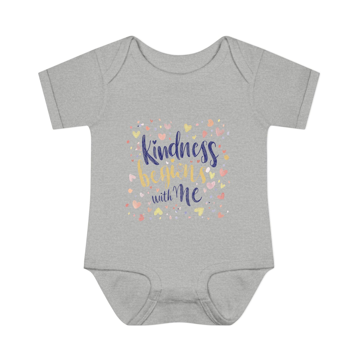 Kindness Begins with Me Infant Bodysuit - Cute Baby Outfit for Newborns
