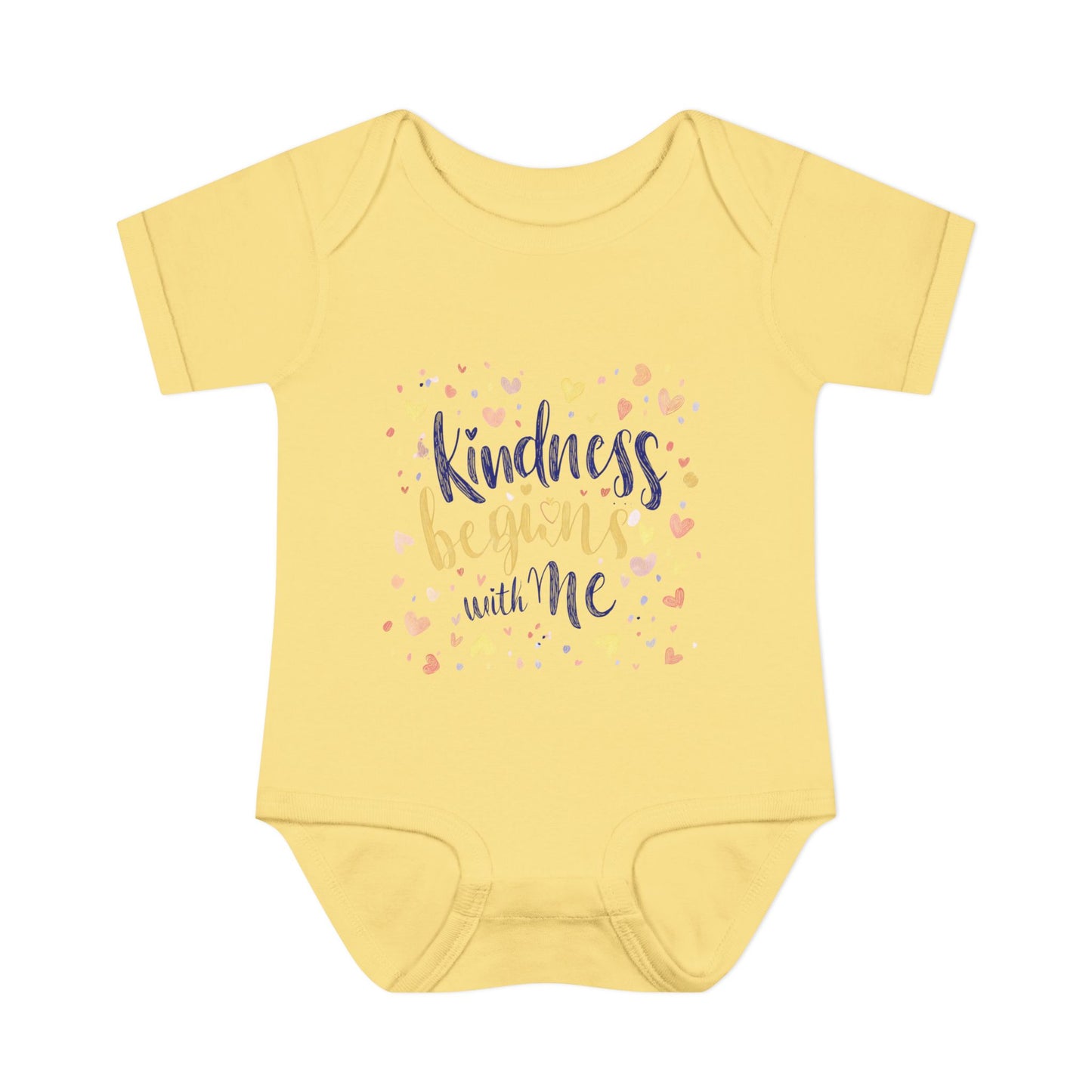 Kindness Begins with Me Infant Bodysuit - Cute Baby Outfit for Newborns