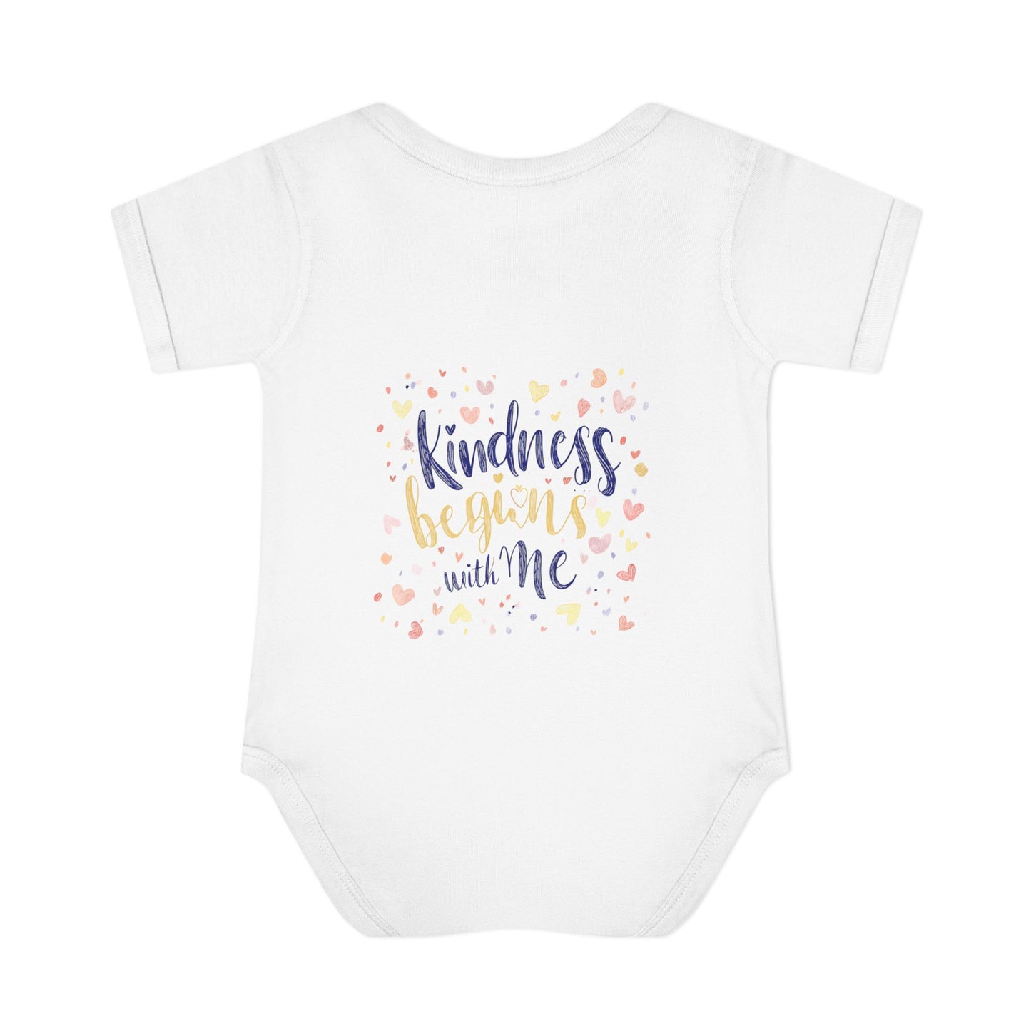 Kindness Begins with Me Infant Bodysuit - Cute Baby Outfit for Newborns
