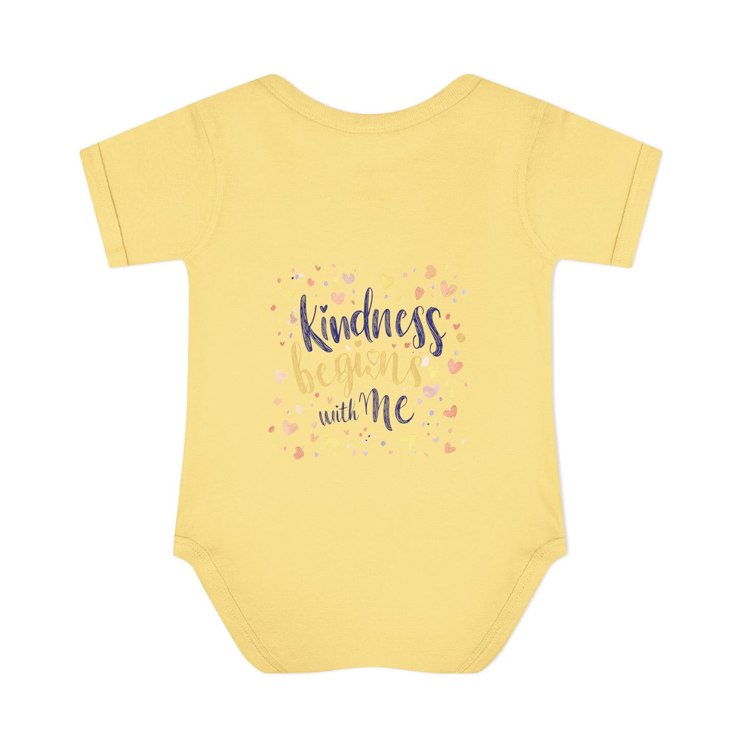 Kindness Begins with Me Infant Bodysuit - Cute Baby Outfit for Newborns
