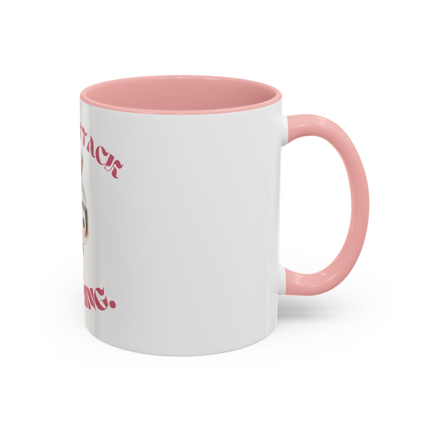 Snack Attack Incoming Coffee Mug - Fun Rabbit Design | 11 & 15oz