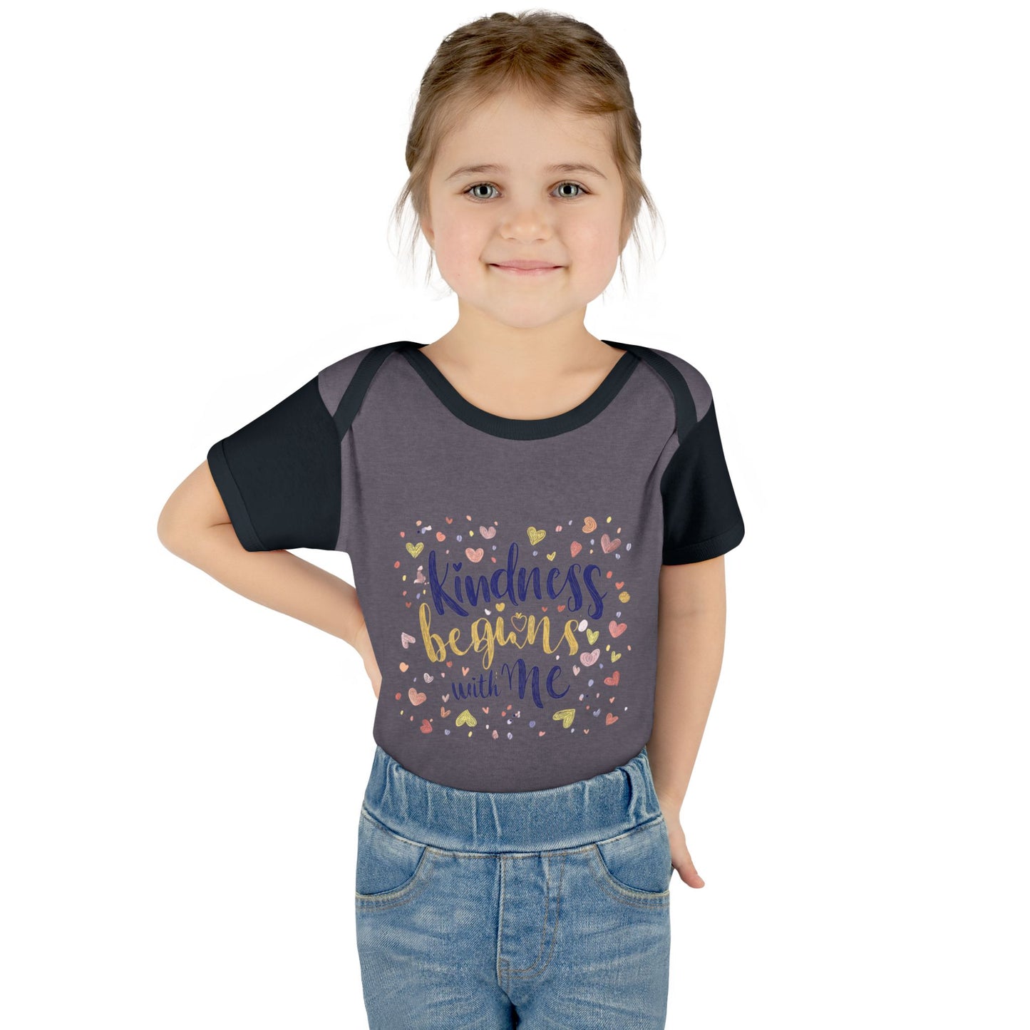 Kindness Begins with Me Infant Bodysuit - Cute Baby Outfit for Newborns