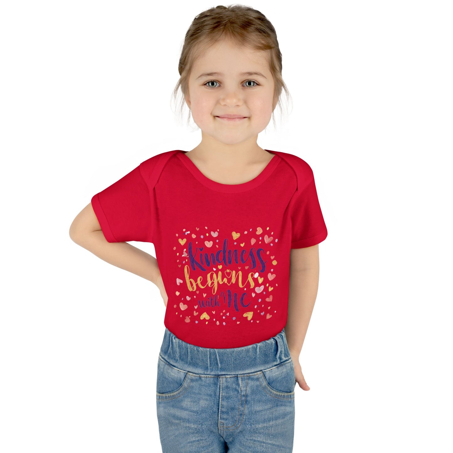 Kindness Begins with Me Infant Bodysuit - Cute Baby Outfit for Newborns
