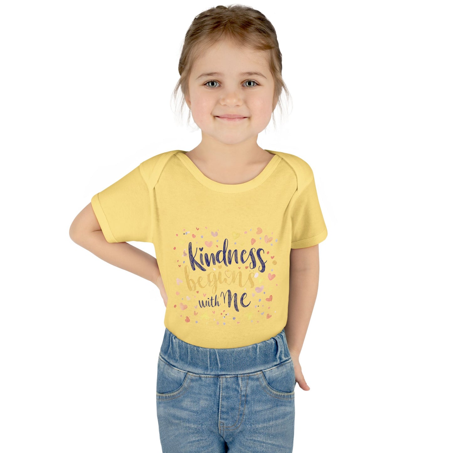 Kindness Begins with Me Infant Bodysuit - Cute Baby Outfit for Newborns