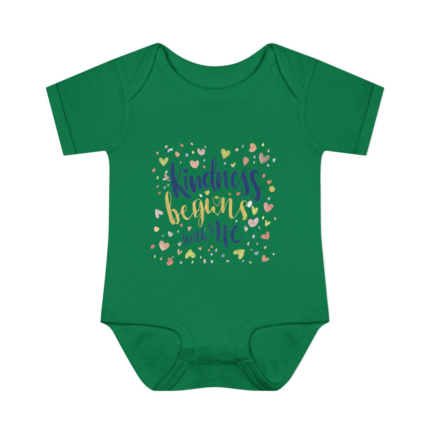 Kindness Begins with Me Infant Bodysuit - Cute Baby Outfit for Newborns
