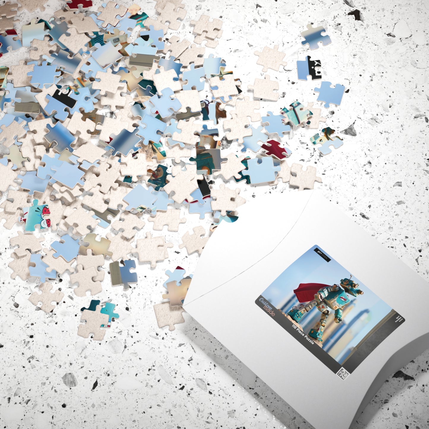 Robot Hero Puzzle - 110, 252, 520, 1014-Piece Jigsaw for Creative Minds