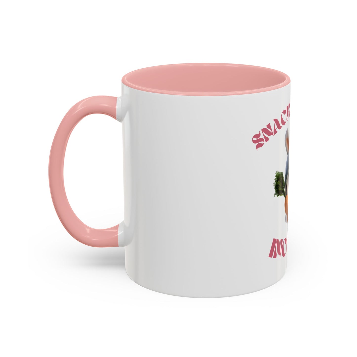 Snack Attack Incoming Coffee Mug - Fun Rabbit Design | 11 & 15oz