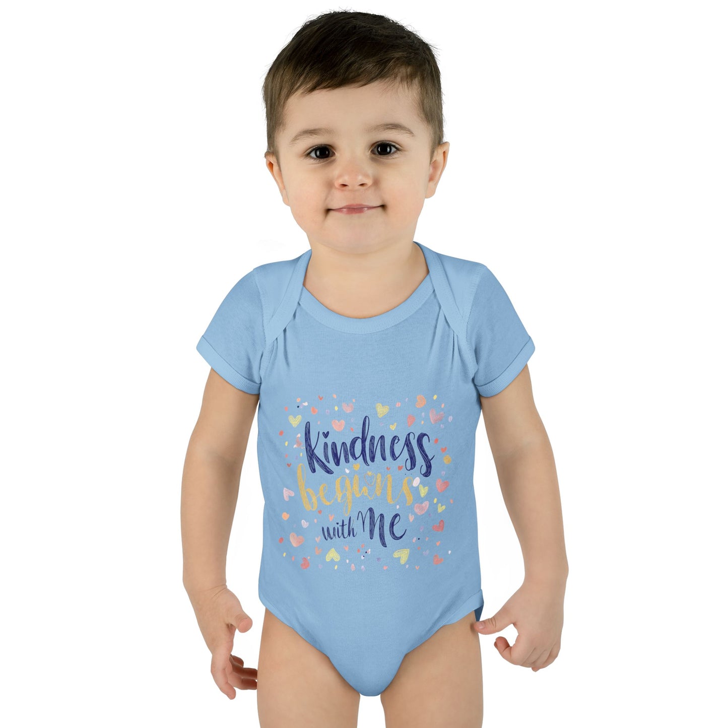 Kindness Begins with Me Infant Bodysuit - Cute Baby Outfit for Newborns