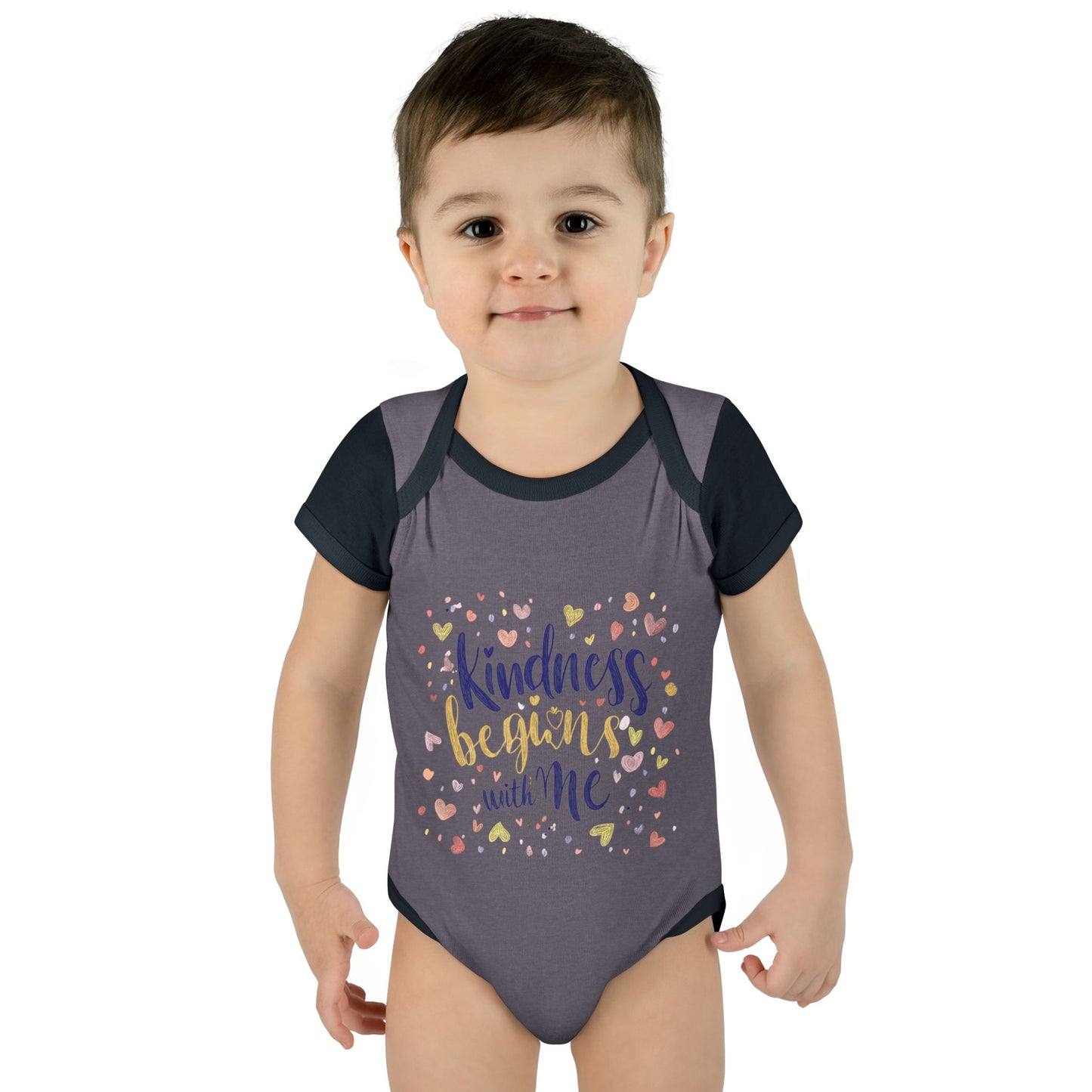 Kindness Begins with Me Infant Bodysuit - Cute Baby Outfit for Newborns