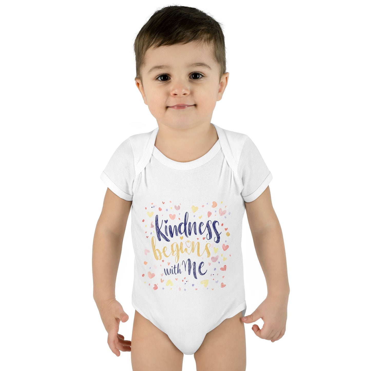 Kindness Begins with Me Infant Bodysuit - Cute Baby Outfit for Newborns