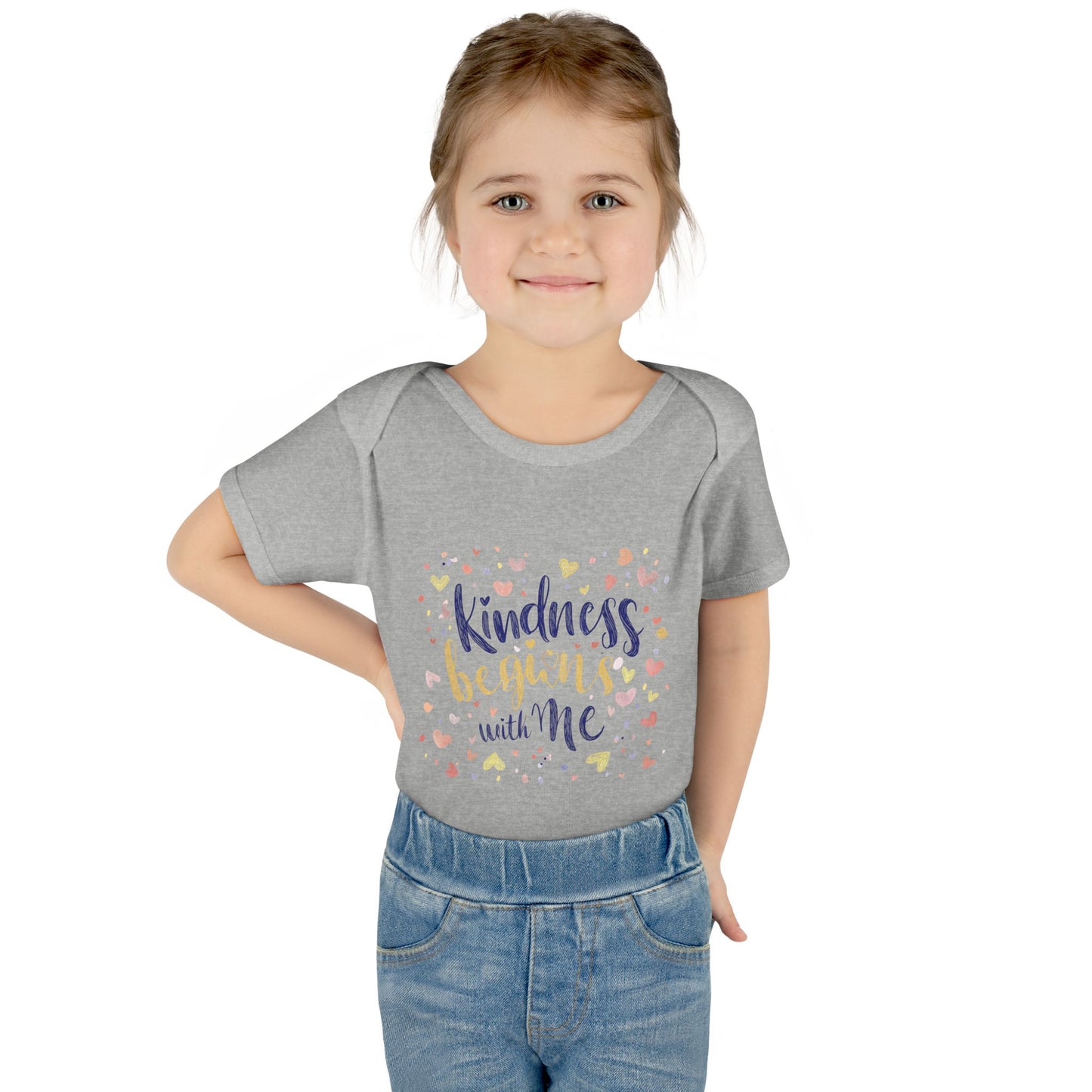 Kindness Begins with Me Infant Bodysuit - Cute Baby Outfit for Newborns