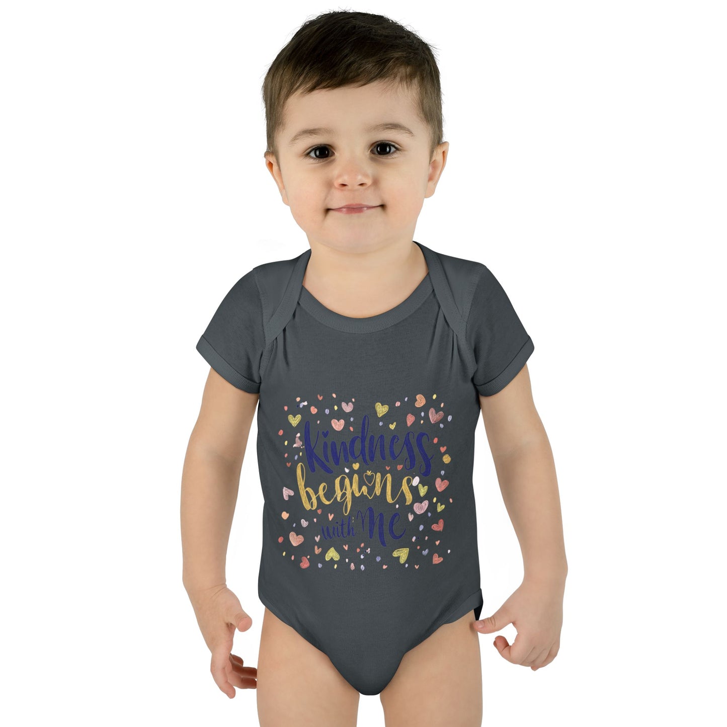 Kindness Begins with Me Infant Bodysuit - Cute Baby Outfit for Newborns
