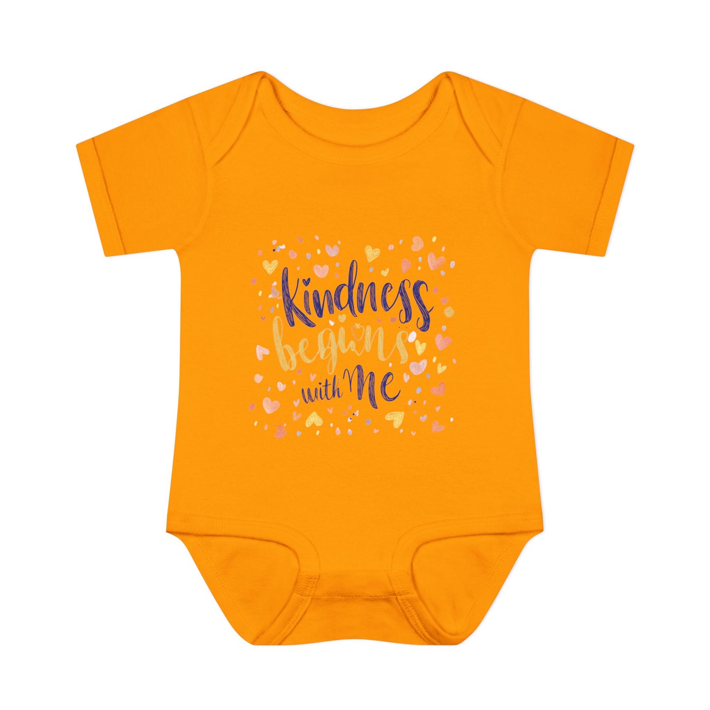 Kindness Begins with Me Infant Bodysuit - Cute Baby Outfit for Newborns